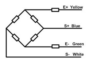 Схема подключения датчика натяжения каната WRTS