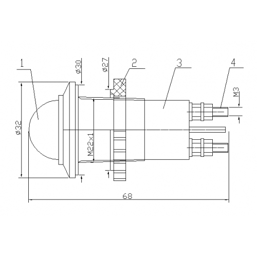 Схема светодиодной арматуры АС-С-22