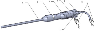 Рис.1. Чертеж газового нагревателя для шпилек турбин М352