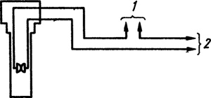 Рис.1. Схема включения температурного реле ТР-200
