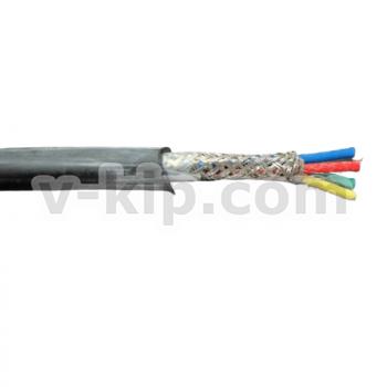 КУФЭФС 4 х 0.5 кабель управления помехозащищенный в оболочке из фторкаучука фото 1