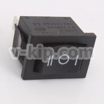 Переключатель клав.перекидной (черный) KCD1-2-103 - фото 2